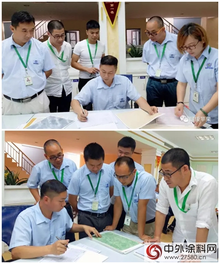 為期6天的健康蘋果文化藝術水漆培訓