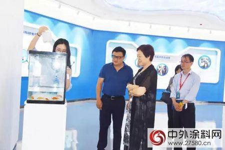 中國塗料工業(ye) 協會(hui) 會(hui) 長孫蓮英一行蒞臨(lin) 科天集團參觀指導"123180"