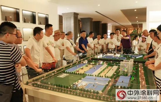 江西塗協、南塗商會(hui) 四組蒞臨(lin) 固克集團廈門生產(chan) 基地學習(xi) 考察