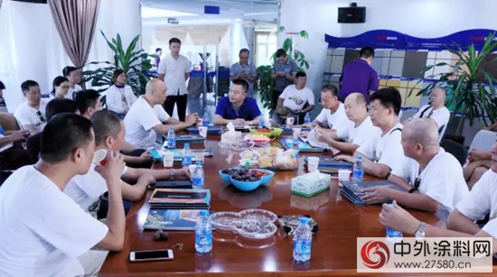 江西塗協、南塗商會(hui) 四組蒞臨(lin) 固克集團廈門生產(chan) 基地學習(xi) 考察