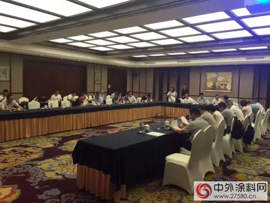 浙江省粘結技術協會(hui) 塗料分會(hui) 蒞臨(lin) 誌強漆參觀考察