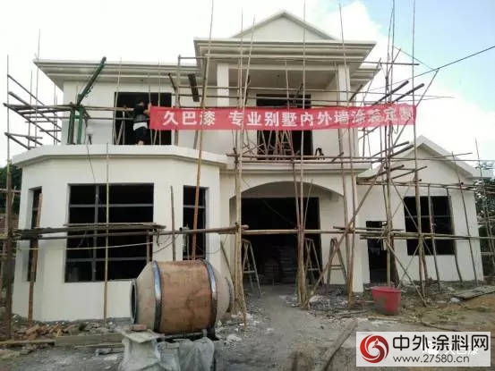 久巴漆憑什麽(me) 連續簽下近10萬(wan) 的鄉(xiang) 村別墅塗裝訂單
