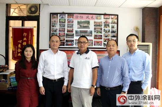 廣東省塗料行業法律服務中心律師團隊成員黃作良一行到訪廣東塗協"
124303"