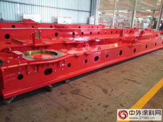 “中國紅”裝扮“大黃蜂” 晨陽水漆助力三一重工環保轉型
