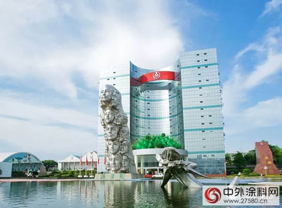 巴德士漆獨家中標五糧液集團廠區外觀風貌整治工程