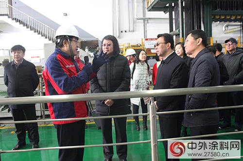 國家、省、市三級人大代表視察組調研唐山東(dong) 方雨虹"125169"