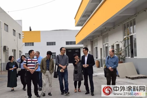 廣東(dong) 省建設工程綠色發展協會(hui) 蒞臨(lin) 自然塗參觀"125416"