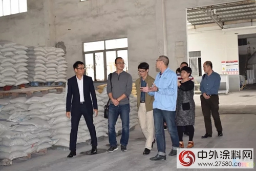 廣東(dong) 省建設工程綠色發展協會(hui) 蒞臨(lin) 自然塗參觀"125416"