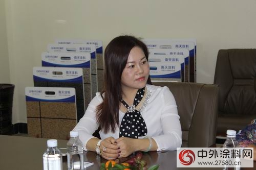 促交流聽需求 陳冰會長走訪南天塗料
