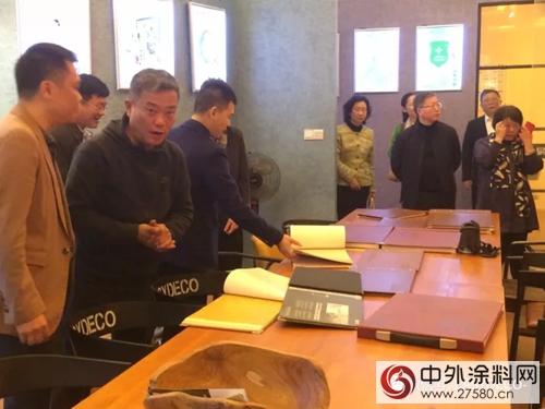 廣東(dong) 省委黨(dang) 校市廳班民生項目小組蒞臨(lin) 易塗得考察調研