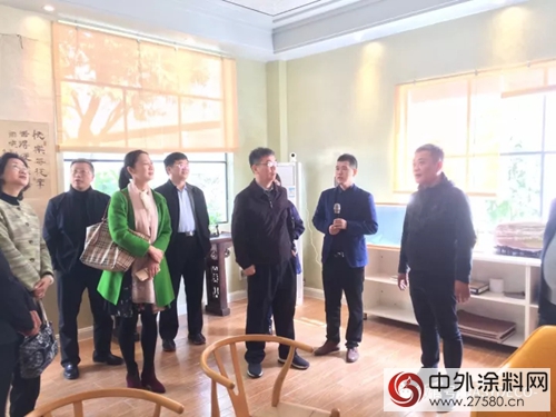 廣東(dong) 省委黨(dang) 校市廳班民生項目小組蒞臨(lin) 易塗得考察調研