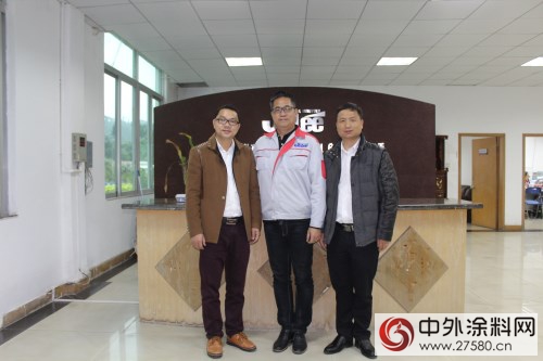 廣塗協秘書長呂水列走訪珠海吉力
