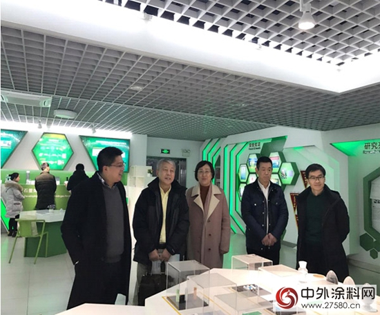 中塗協閻永江秘書長一行走訪中科院寧波材料所並考察中科銀億