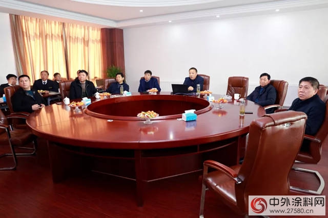日出集團高管一行到潤泰股份參觀指導