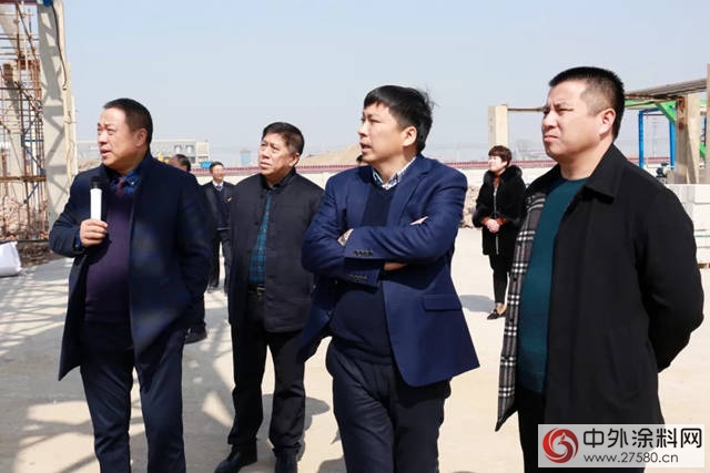 日出集團高管一行到潤泰股份參觀指導