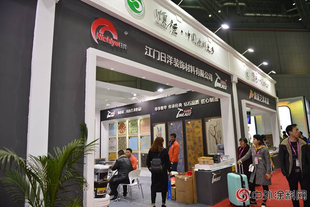 眾(zhong) 多藝術塗料品牌亮相上海建博會(hui) 