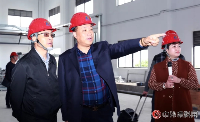 立邦公司領導蒞臨(lin) 潤泰股份參觀考察