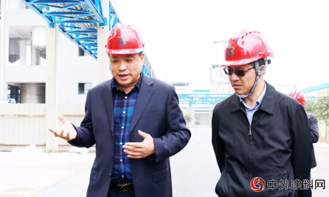 立邦公司領導蒞臨(lin) 潤泰股份參觀考察
