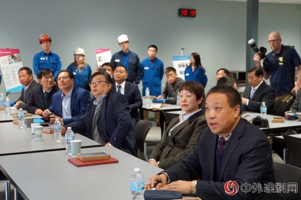 中國塗料工業(ye) 協會(hui) G20遊學團開啟美國塗料商務考察（之一）"127122"