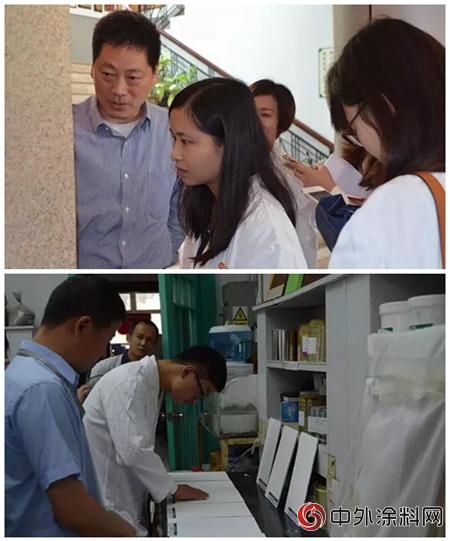 碧桂園集團考察團前往中華製漆考察交流