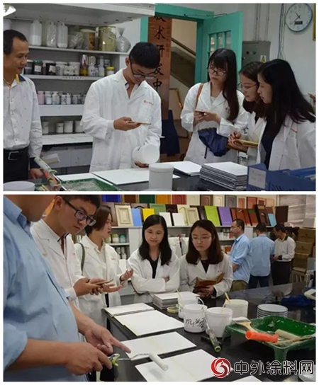 碧桂園集團考察團前往中華製漆考察交流