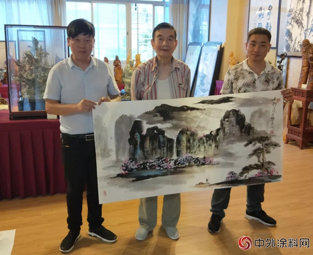 當代著名畫家魏作慶做客美惠，共話藝術創作"127310"