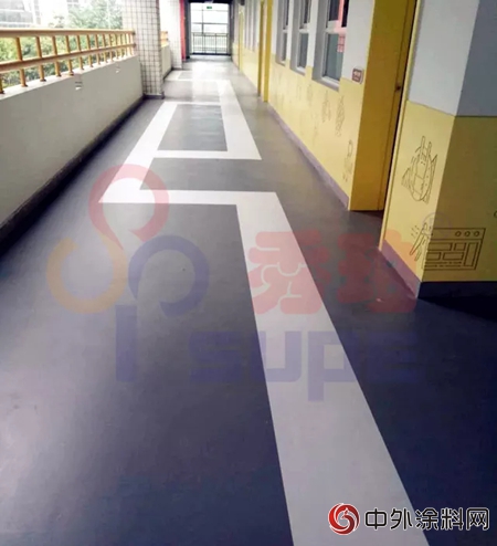 秀珀綠色地坪塗裝守護中國校園