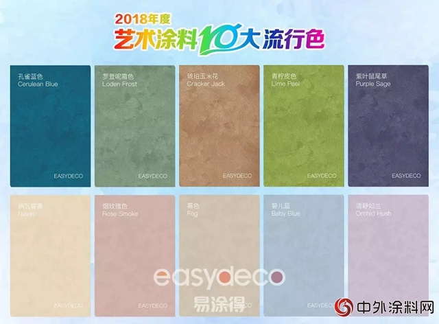藝術塗料行業(ye) 首家！易塗得加入中國流行色協會(hui) 
