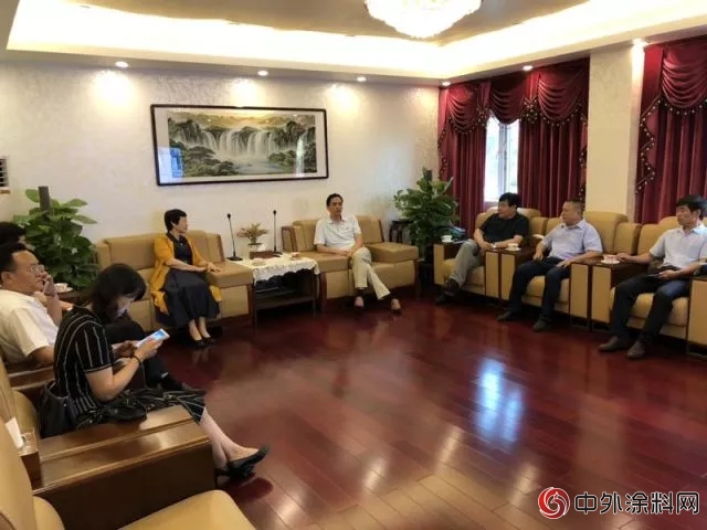 匠心當勉，未來可期，中國塗料工業(ye) 協會(hui) 會(hui) 長孫連英蒞臨(lin) 美塗士參觀指導！