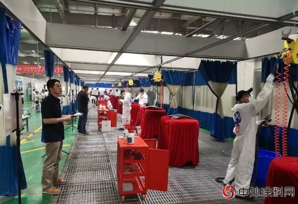 南京開展汽車水性漆塗裝工技能競賽 解決(jue) 油改水“技術人才”阻礙"128031"