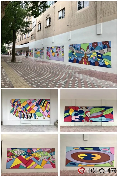 立邦攜手WABC和京東(dong) 公益 開展“人生萬(wan) 花筒”社區美化牆繪活動"128044"