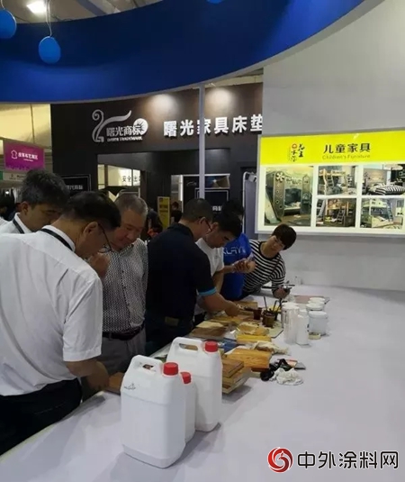 花王水漆亮相青島國際家具展