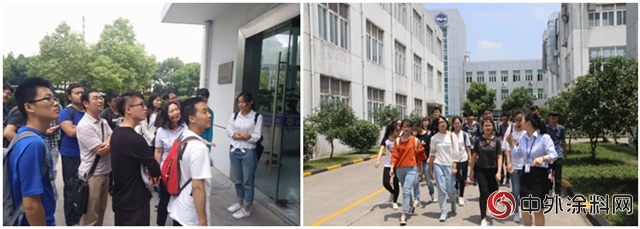 上海大學高分子專(zhuan) 業(ye) 企業(ye) 實習(xi) 參觀走進上海展辰