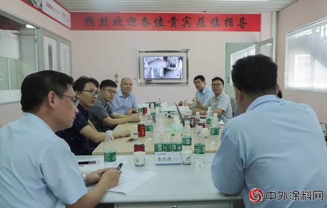 歐派集團一行蒞臨東莞大寶化工參觀考察水性塗料項目"
128368"