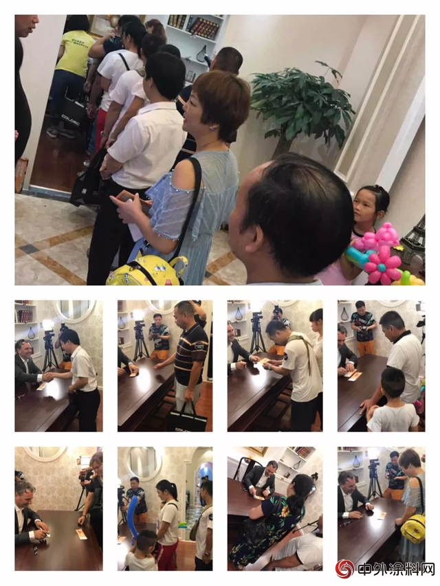 荷蘭(lan) 蔻帝貴港店總裁簽售現場:顧客排長龍簽單不斷"128845"