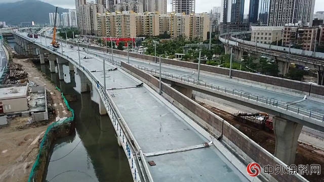秀珀化工MMA防水塗料助力珠機城際一期軌道交通防水層工程建設