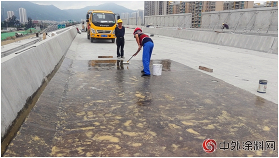 秀珀化工MMA防水塗料助力珠機城際一期軌道交通防水層工程建設