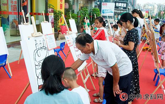 童心童“畫” 盛夏漆彩夢——家博圓寧化水性布彩漆親(qin) 子繪畫活動圓滿成功