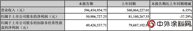 安納達上半年營收近6億(yi) ，利潤卻下降37%