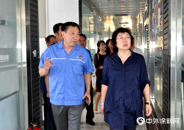 鹹陽政協副主席王江等一行蒞臨(lin) 寶塔山漆視察環保工作"129798"