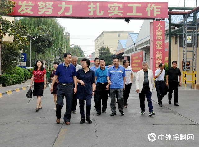 鹹陽政協副主席王江等一行蒞臨(lin) 寶塔山漆視察環保工作"129798"