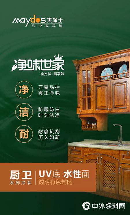 美塗士家具漆【淨味世家廚衛係列塗裝】重磅上市！