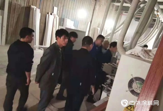美塗士家具漆團隊走進“中國木門之都”"130492"