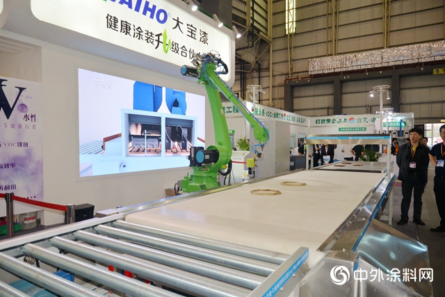 大寶、百川等塗企亮相家具機械及材料展 推進家居產(chan) 業(ye) 供應鏈綠色發展"130581"