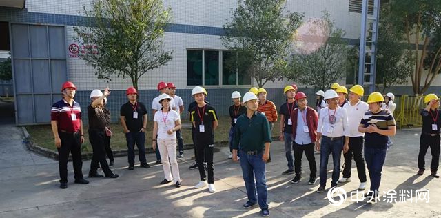 南海電風扇行業(ye) 協會(hui) 代表團到銳塗化工考察