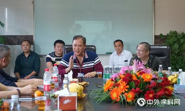 南海電風扇行業(ye) 協會(hui) 代表團到銳塗化工考察