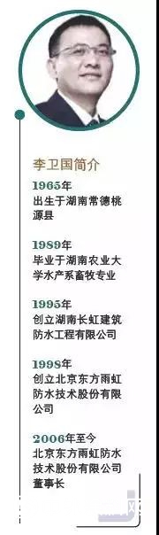 東(dong) 方雨虹李衛國：從(cong) 養(yang) 豬草根到逆襲百億(yi) 