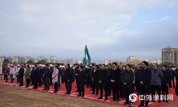 雲(yun) 南彩龍科技有限公司年產(chan) 2.2萬(wan) 噸水性塗料生產(chan) 線建設項目於(yu) 雲(yun) 南開工！