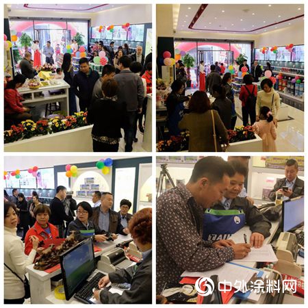 大寶藝術壁材江南體(ti) 驗店盛裝開業(ye) ，引爆全城