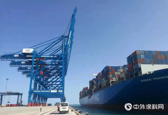 中遠關(guan) 西為(wei) 中遠海運港口阿布紮比碼頭項目提供防腐保護
